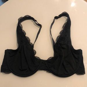 Aerie “Happy” Bralette in Black
